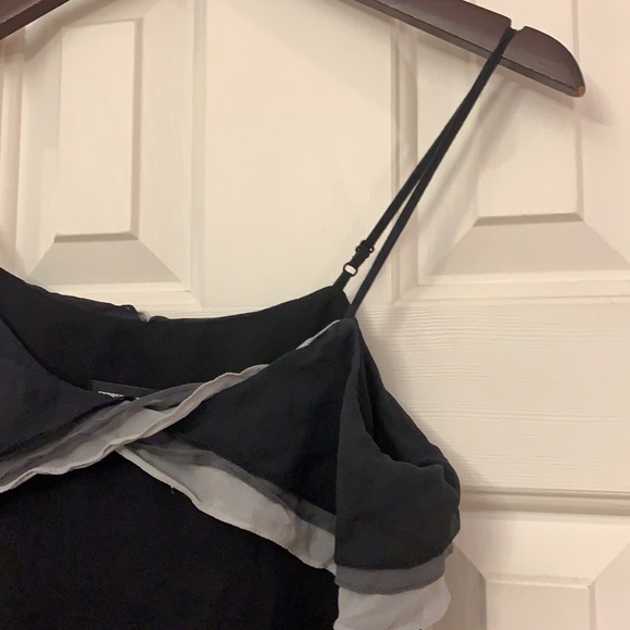 😍 2/$29 Express Design Studio 100% silk semi sheer XS - Picture 3 of 12